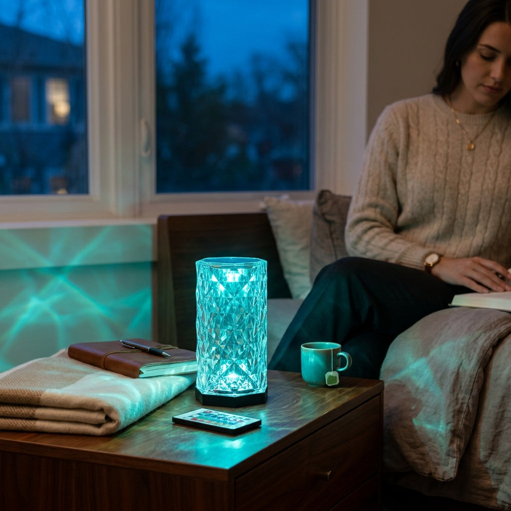Crystal Touch Control Lamp