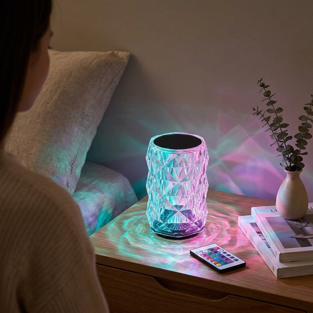 Crystal Touch Control Lamp