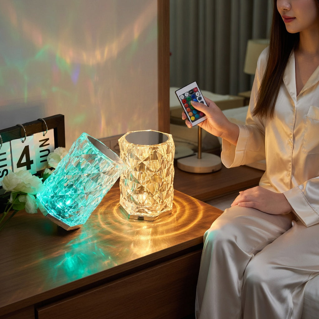 Faceted crystal that's worth displaying